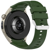 Huawei Watch 5 (42mm) EIDERWOOD Silicone Strap – Green