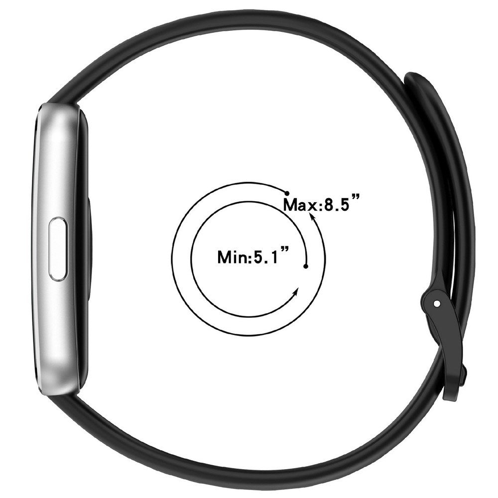 Huawei Band 11 / 11 Pro EIDERWOOD Silicone Strap - Black