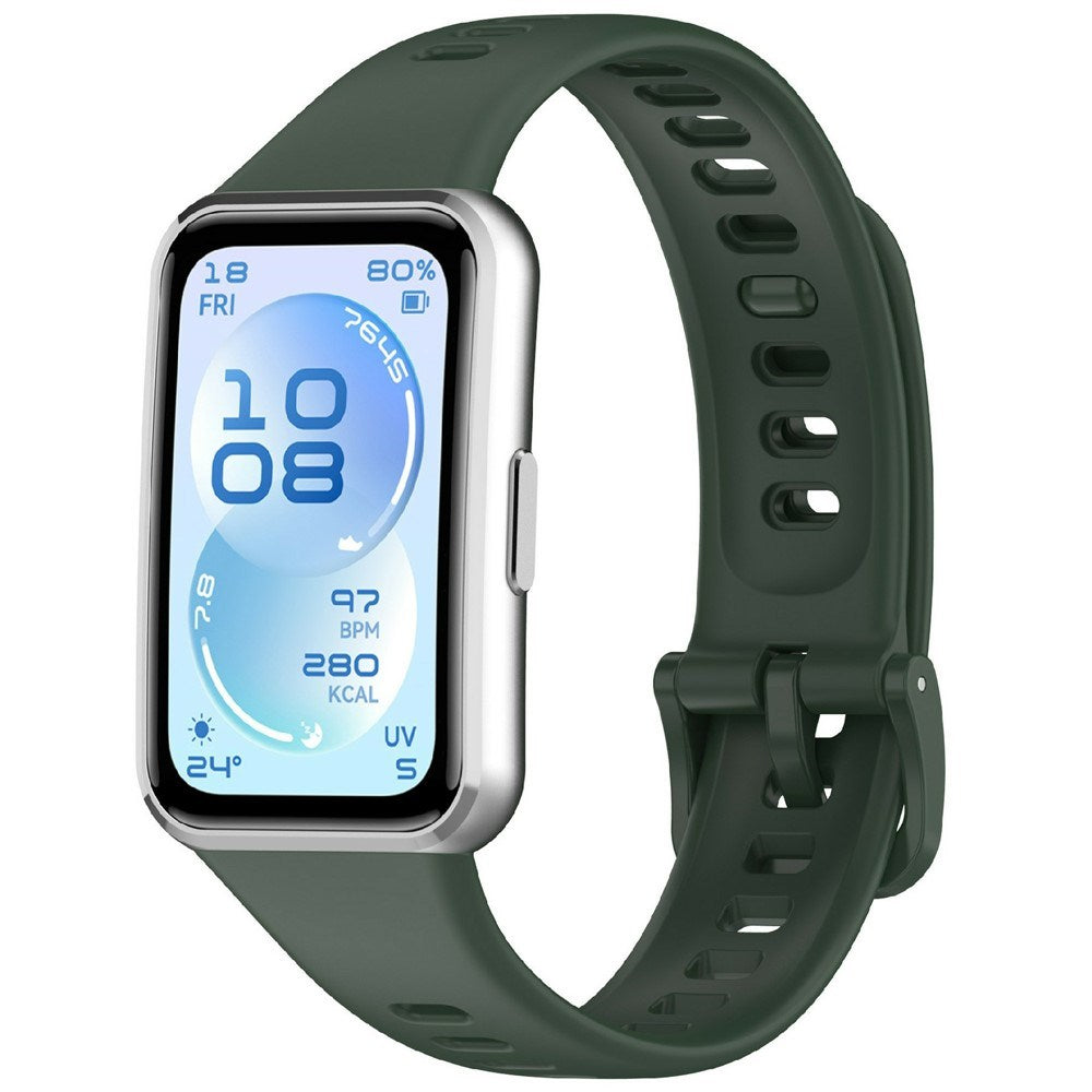 Huawei Band 11 / 11 Pro EIDERWOOD Silicone Strap - Dark Green