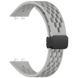 Huawei Band 11 / 11 Pro EIDERWOOD Perforated Silicone Strap - Grey
