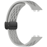 Huawei Band 11 / 11 Pro EIDERWOOD Perforated Silicone Strap - Grey