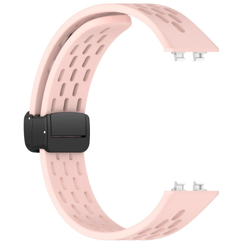 Huawei Band 11 / 11 Pro EIDERWOOD Perforated Silicone Strap - Pink