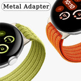 Google Pixel Watch 4 / 3 (45mm) EIDERWOOD Nylon Watch Strap - Orange