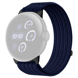 Google Pixel Watch 4 / 3 (45mm) EIDERWOOD Nylon Watch Strap - Dark Blue