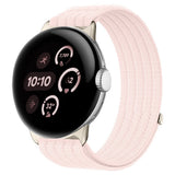 Google Pixel Watch 4 / 3 (45mm) EIDERWOOD Nylon Watch Strap - Pink