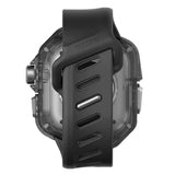 Apple Watch Ultra 4 / 3 / 2 / 1 (49mm) AULUMU Watch Strap w. Built-in Plastic Case - Black