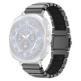 Samsung Galaxy Watch Ultra 2 / Ultra (47mm) Magnetic Metal Strap with Silicone - Grey / Black