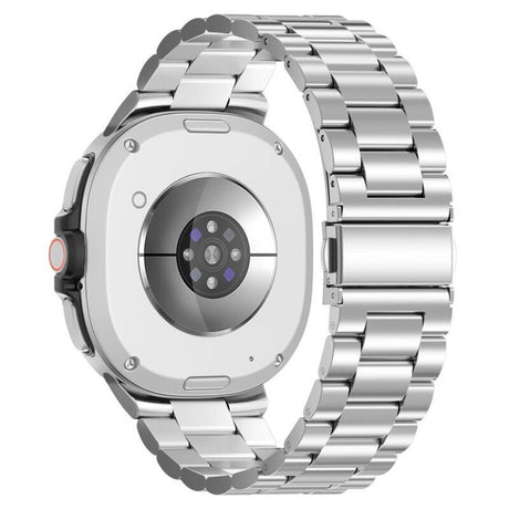 Samsung Galaxy Watch 8 / 9 (40mm) EIDERWOOD Stainless Steel Watch Band with Plastic Case – Silver