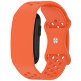 Garmin CIRQA Smart Band EIDERWOOD Silicone Strap with Breathable Perforated Holes - Orange