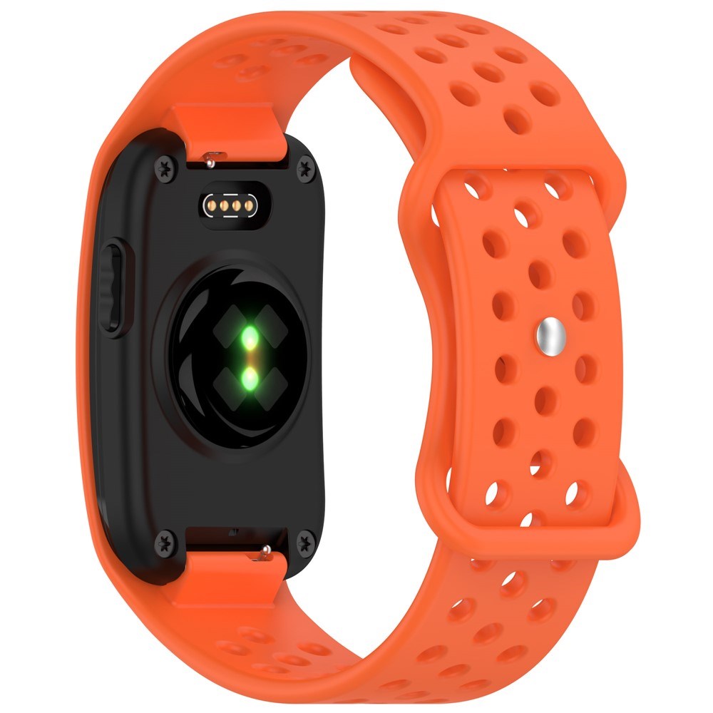 Garmin CIRQA Smart Band EIDERWOOD Silicone Strap with Breathable Perforated Holes - Orange