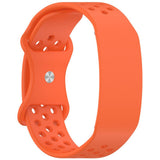Garmin CIRQA Smart Band EIDERWOOD Silicone Strap with Breathable Perforated Holes - Orange