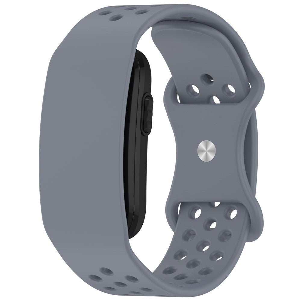 Garmin CIRQA Smart Band EIDERWOOD Silicone Strap with Breathable Perforated Holes - Blue Grey