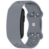 Garmin CIRQA Smart Band EIDERWOOD Silicone Strap with Breathable Perforated Holes - Blue Grey