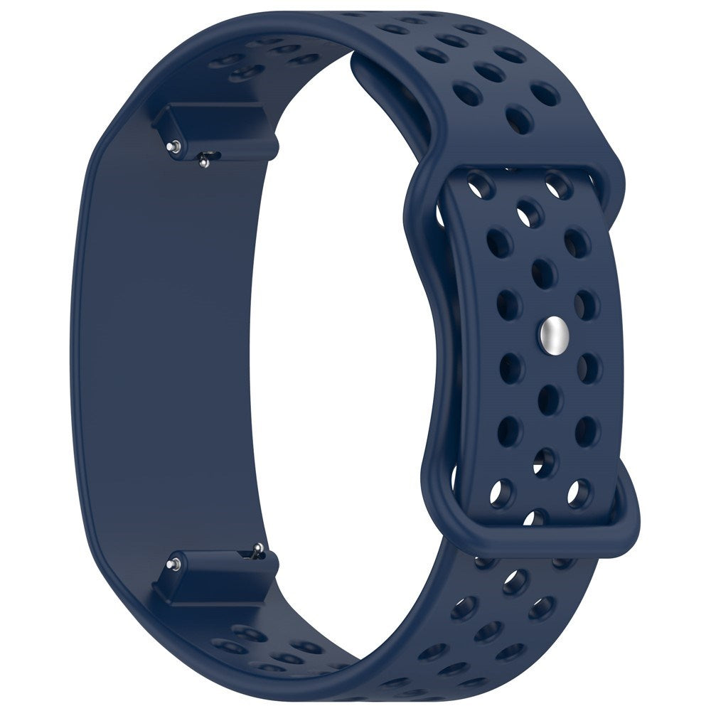 Garmin CIRQA Smart Band EIDERWOOD Silicone Strap with Breathable Perforated Holes - Dark Blue