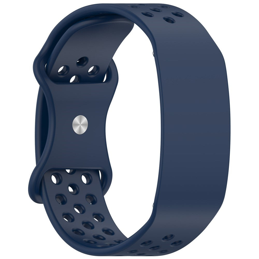 Garmin CIRQA Smart Band EIDERWOOD Silicone Strap with Breathable Perforated Holes - Dark Blue