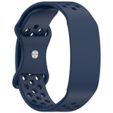 Garmin CIRQA Smart Band EIDERWOOD Silicone Strap with Breathable Perforated Holes - Dark Blue