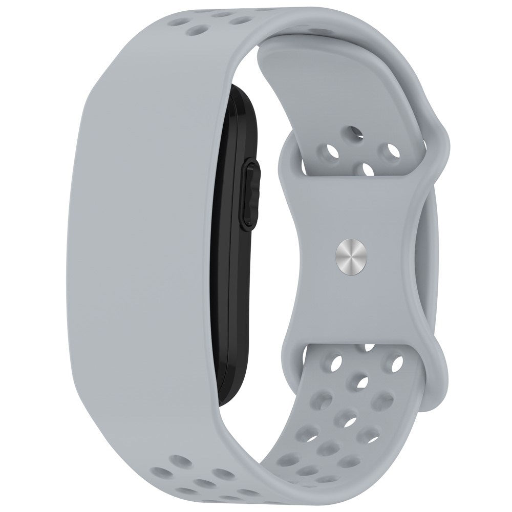Garmin CIRQA Smart Band EIDERWOOD Silicone Strap with Breathable Perforated Holes - Light Grey