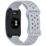 Garmin CIRQA Smart Band EIDERWOOD Silicone Strap with Breathable Perforated Holes - Light Grey