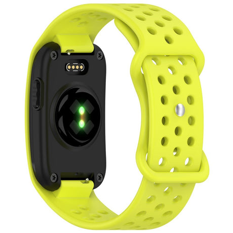 Garmin CIRQA Smart Band EIDERWOOD Silicone Strap with Breathable Perforated Holes - Yellow