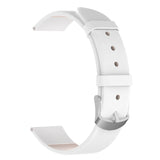 Universal Smartwatch Leather Strap (20mm) - Matte White