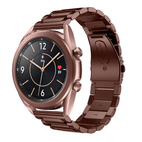 Universal Smartwatch (20mm) Stainless Steel Strap - Bronze