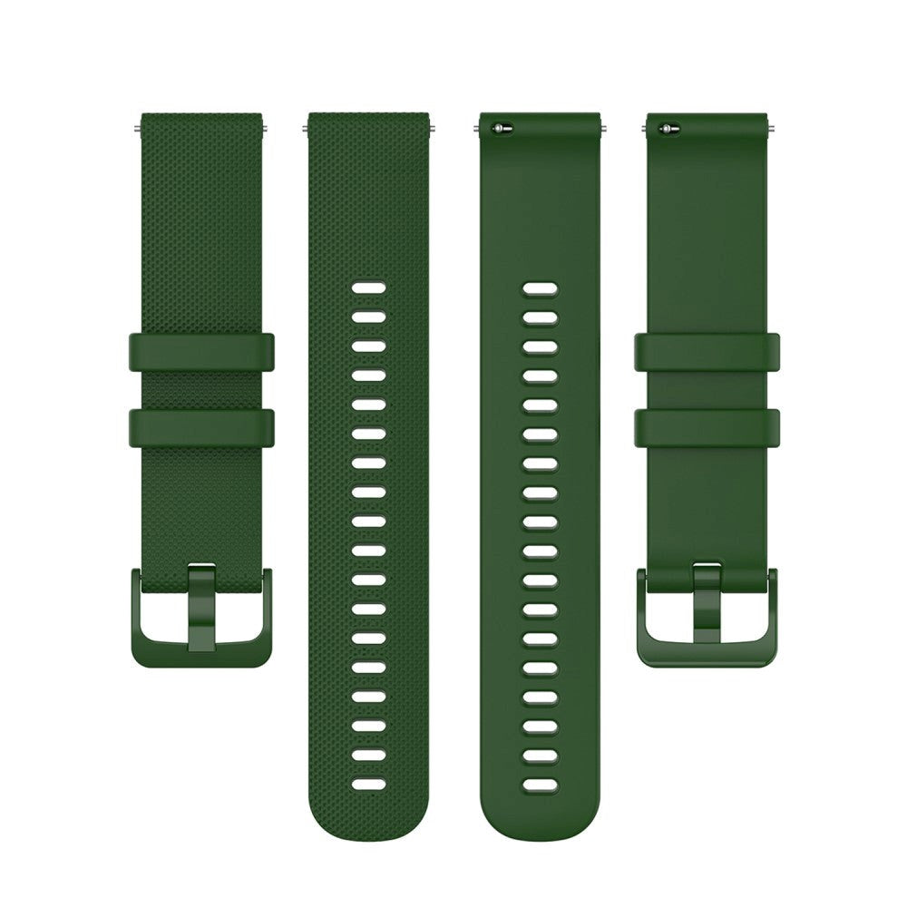 Smartwatch Universal Silicone Strap (20mm) - Army Green