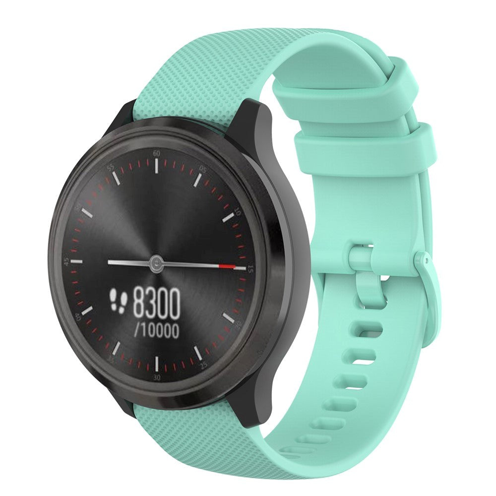 Smartwatch Universal Silicone Strap (20mm) - Cyan