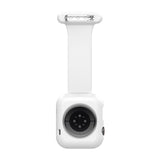 Apple Watch (38/40/SE/41/42mm) Silicone Nursing Watch Strap - White