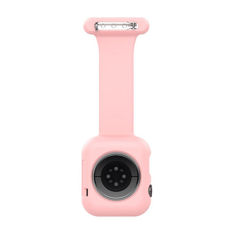 Apple Watch (38/40/SE/41/42mm) Silicone Nursing Watch Strap - Pink