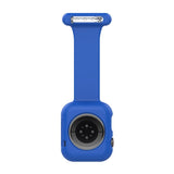 Apple Watch (38/40/SE/41/42mm) Silicone Nursing Watch Strap - Blue