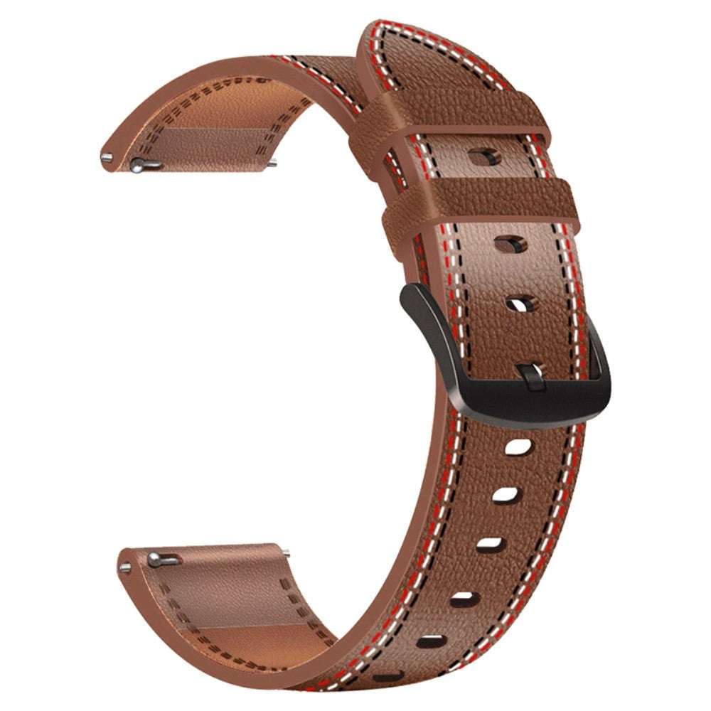 Universal Smartwatch PU Skinn Strap 22mm - Brown