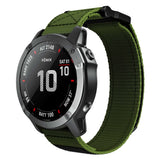 Universal Garmin 26mm Nylon Strap w. Velcro - Green