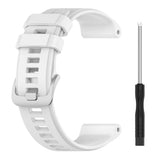 Garmin 22mm Silicone Sports Strap - White