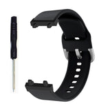 Silicone Strap for Huami Amazfit T-Rex 2 - Black