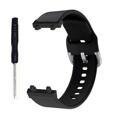 Silicone Strap for Huami Amazfit T-Rex 2 - Black