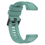 Garmin Strap 22 mm Silicone Grooved - Dark Green