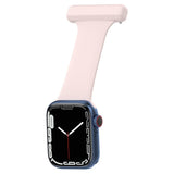 Apple Watch (38/40/SE/41/42mm) Silicone Nursing Watch Strap - Pink