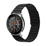 Smartwatch Reversible Strap 22mm Magnetic Silicone - Black