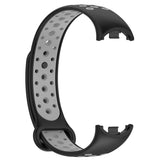 Xiaomi Smart Band 9 / 9 NFC / 8 / 8 NFC Silicone Watch Strap - Black / Grey