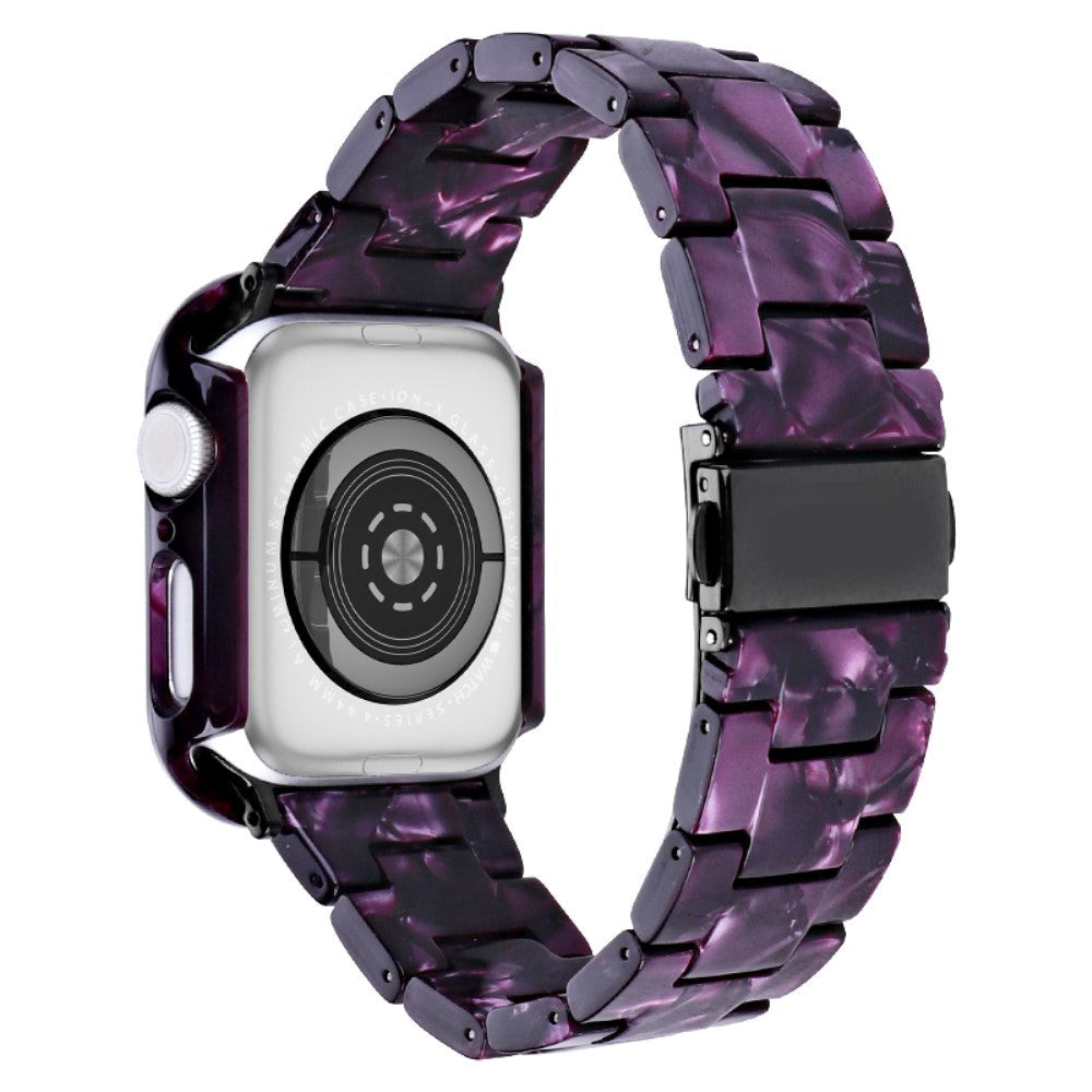 Apple Watch 9/8/7 (45mm) Resin Strap & Case - Purple