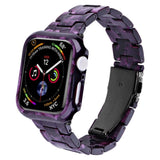 Apple Watch 9/8/7 (45mm) Resin Strap & Case - Purple