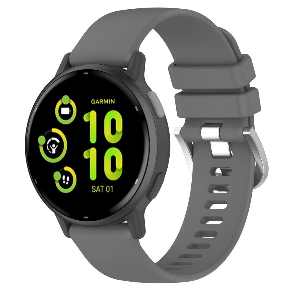 Garmin Vivoactive 5 Silicone Smartwatch Strap - Grey