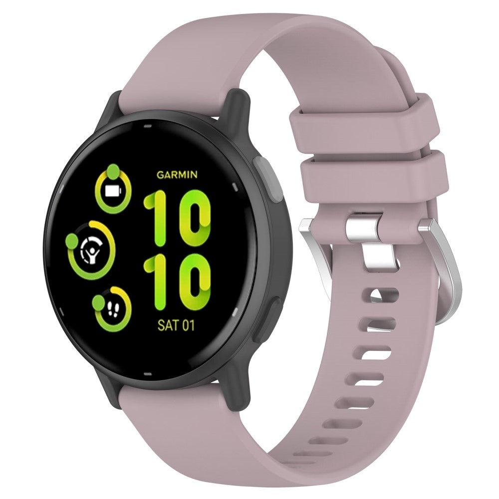 Garmin Vivoactive 5 Silicone Smartwatch Strap - Purple