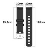 Garmin Vivoactive 5 Silicone Smartwatch Strap - Red