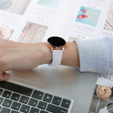 Huawei Watch GT 4 (41mm) / Garmin Venu 3S (18mm) Silicone Strap - Black