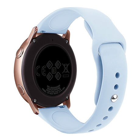 Huawei Watch GT 4 (41mm) / Garmin Venu 3S (18mm) Silicone Strap - Light Blue