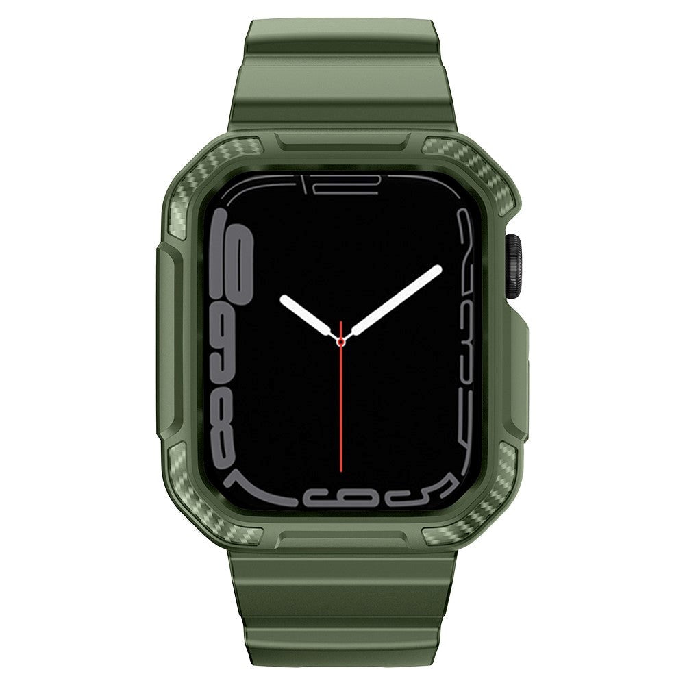 Apple Watch (42/44/SE/45mm) Plastic Strap & Case - Green