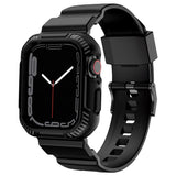 Apple Watch (38/40/SE/41MM) Plastic Strap & Case - Black