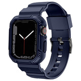 Apple Watch (38/40/SE/41MM) Plastic Strap & Case - Blue