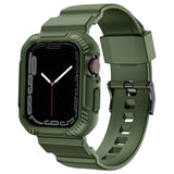 Apple Watch (38/40/SE/41MM) Plastic Strap & Case - Green